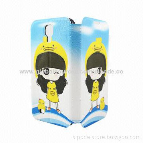 Flip leather case for Samsung Galaxy S4 Mini